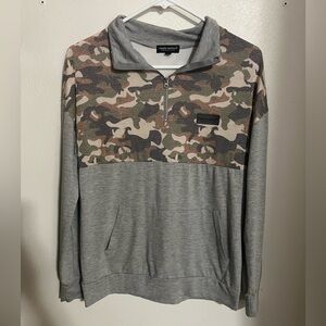 SIMPLY SOUTHERN Twink Lady 1/4 Zip with Sequins BLESSED Women's‎ Size S